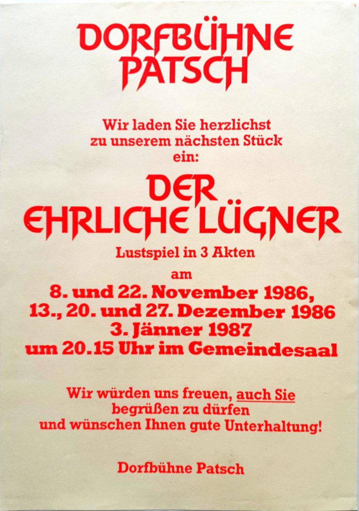 der ehrliche Lügner